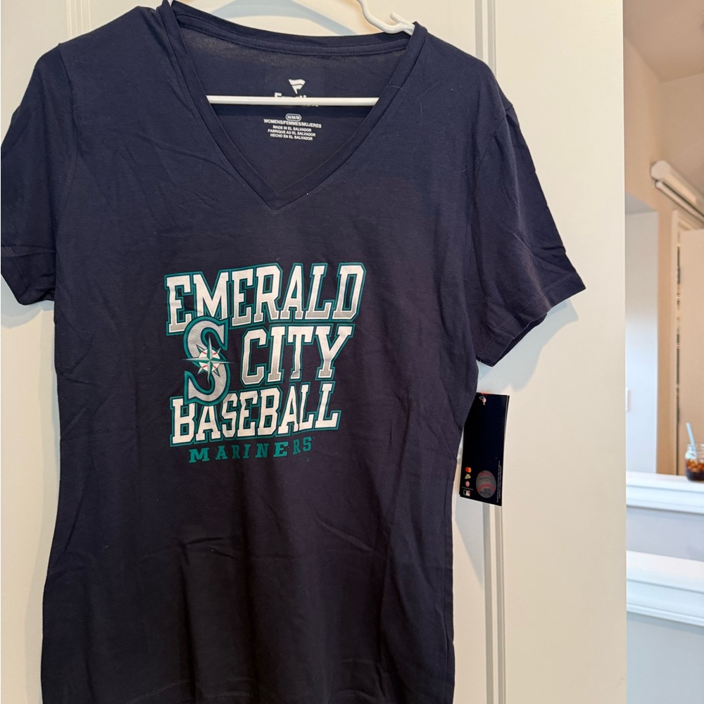 Mariners Baseball V-Neck T-Shirt